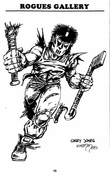 Casey Jones pin-up by Kevin.