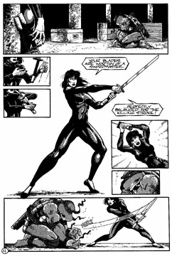 Karai frees Leo.